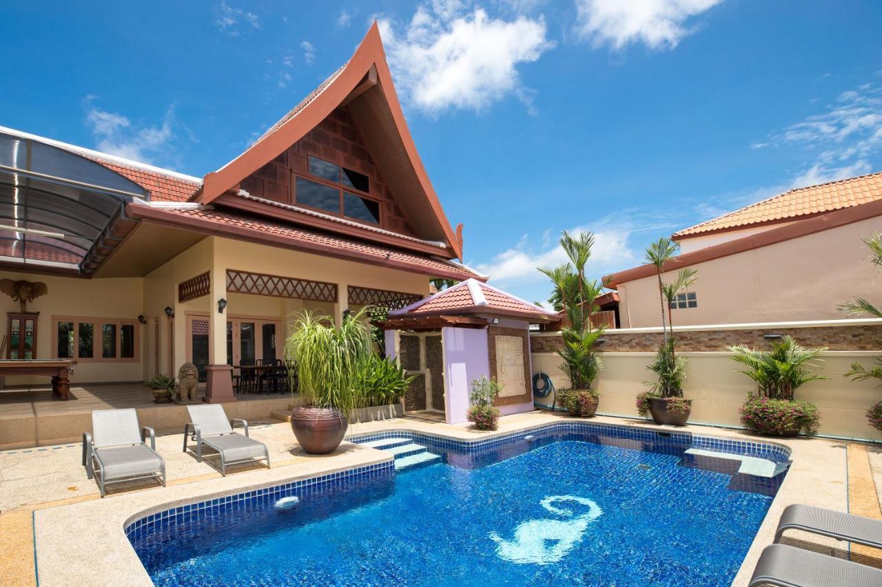 Beautiful 5Br Villa Felicity, Pool & Garden, Near Naiharn Rawai Exterior photo